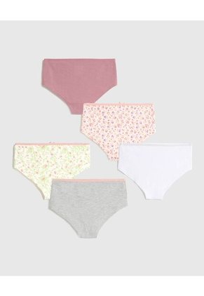 Ropa Interior Infantil Niña Panty Color Rosa Marca Ostu #90180092