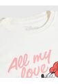 Camiseta Para Niña Minnie Mouse  De Infantil Niña #90090284 de Ostu