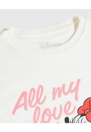 Camiseta Para Niña Minnie Mouse  De Infantil Niña #90090284