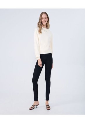 Saco Para Mujer Cuello Redondo Color Beige Marca Ostu #40330077