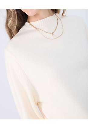 Saco Para Mujer Cuello Redondo Color Beige Marca Ostu #40330077