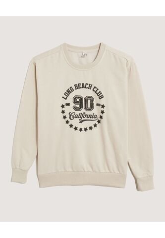 Buzo Infantil Niño Cuello Redondo Color Beige Marca Ostu #80060193 Ostu