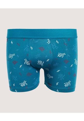 Pantaloncillo Infantil Niño Boxer Filete Medio Color Negro Marca Ostu #80000093