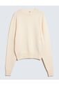 Saco Para Mujer Cuello Redondo Color Beige Marca Ostu #40330077 de Ostu