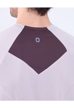 Camiseta Para Hombre Manga Corta Color Beige Marca Ostu #60091506