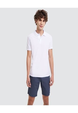 Bermuda Para Hombre  Color Azul Oscuro Marca Ostu #60100200 Ostu