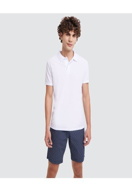 Bermuda Para Hombre  Color Azul Oscuro Marca Ostu #60100200