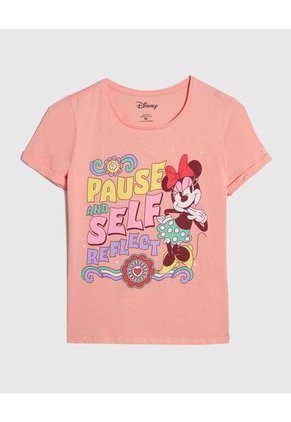 Camiseta Para Niña Minnie Mouse De Infantil Niña #90090267