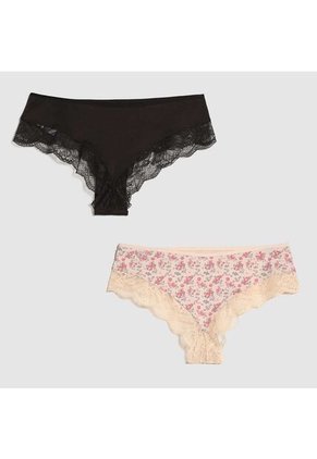 Panty Para Mujer Hipster Color Pack X Marca Ostu #40800071