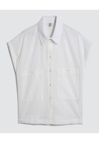 Camisa Para Mujer Manga Corta Color Crema Marca Ostu #40010193 Ostu