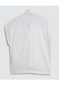 Camisa Para Mujer Manga Corta Color Crema Marca Ostu #40010193 de Ostu