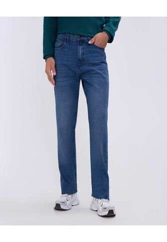 Jean Para Hombre Straight Color Azul  Marca Ostu #60160361 Ostu
