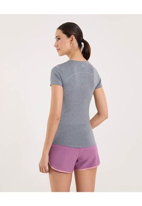 Camiseta Para Mujer Manga Corta Cuello Redondo Color Negro Marca Ostu #40092661