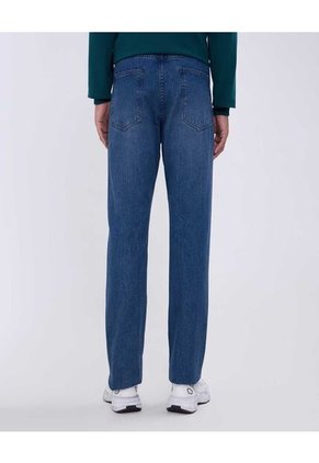 Jean Para Hombre Straight Color Azul  Marca Ostu #60160361
