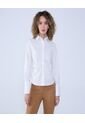 Camisa Para Mujer Manga Larga Color Crudo Marca Ostu #40010280 de Ostu