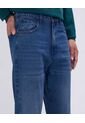 Jean Para Hombre Straight Color Azul  Marca Ostu #60160361 de Ostu