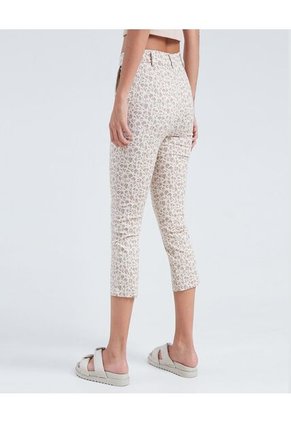 Pantalon Para Mujer Capri Color Beige Marca Ostu #40070442