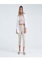 Pantalon Para Mujer Capri Color Beige Marca Ostu #40070442 de Ostu