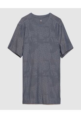 Camiseta Para Hombre Manga Corta Color Azul Oscuro Marca Ostu #60091304 Ostu