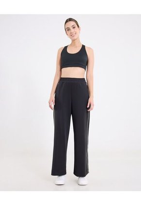 Pantalón  Para Mujer Multiusos Punto Color Negro Marca Ostu #40070861