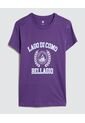 Camiseta Para Mujer Manga Corta Color Morado Marca Ostu #40092018 de Ostu