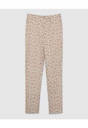 Pantalon Para Mujer Capri Color Beige Marca Ostu #40070442