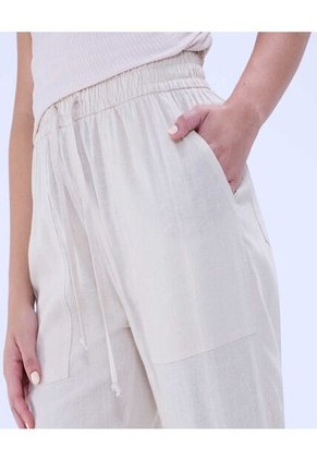 Pantalon Para Mujer Jogger Color Beige Marca Ostu #40070719