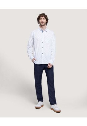 Pantalon Para Hombre  Color Azul  Marca Ostu #60070357