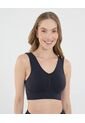 Top Para Mujer Seamless Con Copas Color Negro Marca Ostu #40220398 de Ostu