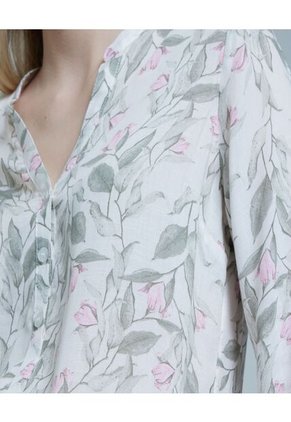 Blusa Para Mujer Manga 3/4 Color Verde Marca Ostu #40120931