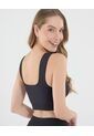 Top Para Mujer Seamless Con Copas Color Negro Marca Ostu #40220398 de Ostu