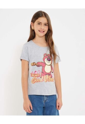 Camiseta Lotso Beary Good Vibes Para Niña  Niña #90090316 Ostu