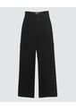 Jean Para Mujer Wide-Leg Color Negro Marca Ostu #40160459 de Ostu