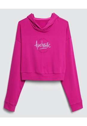Buzo Para Mujer Hoodie Color Orquidea Marca Ostu #40060295