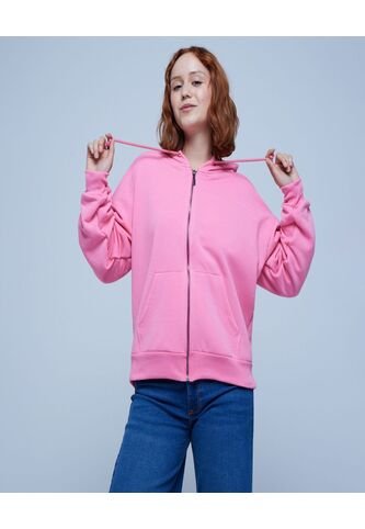 Buzo Para Mujer Zipper Color Fucsia Marca Ostu #40060314 Ostu