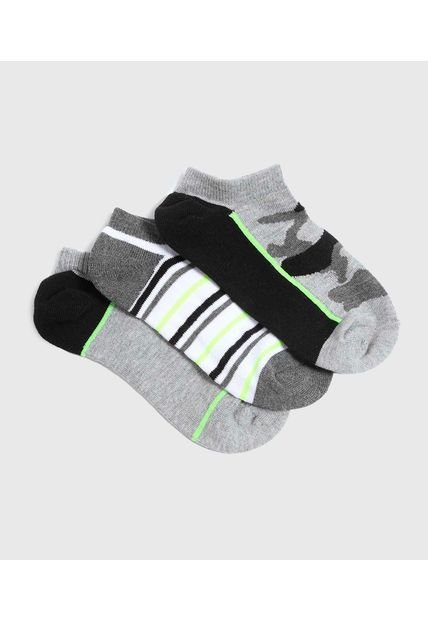 Medias Infantil Niño Invisible Color Negro Marca Ostu #80980132