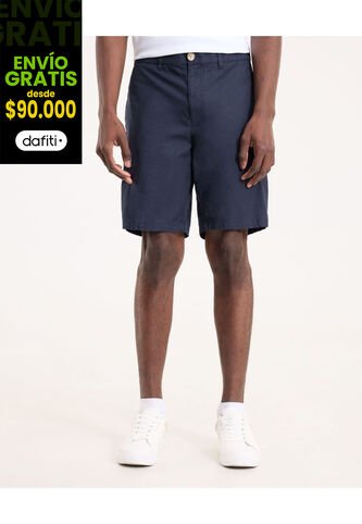 Bermuda Para Hombre  Color Azul Marca Ostu #60100430 Ostu