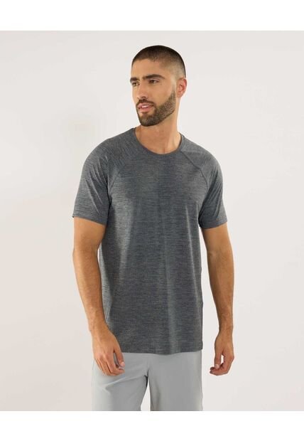 Camiseta Para Hombre Manga Corta Cuello Redondo Color Gris Marca Ostu #60091718