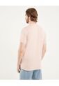 Camiseta Para Hombre Manga Corta Color Rosa Marca Ostu #60091567 de Ostu