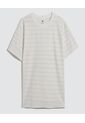 Camiseta Para Hombre Manga Corta Color Crema Marca Ostu #60091337 de Ostu