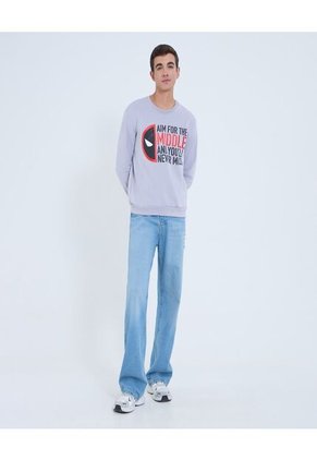 Buzo Estampado Deadpool  Para Hombre #60060543 Ostu