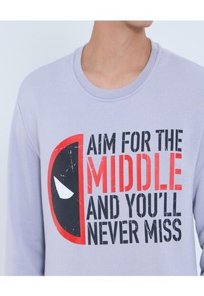 Buzo Estampado Deadpool  Para Hombre #60060543 Ostu