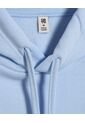 Buzo Para Mujer Hoodie Color Celeste Marca Ostu #40060350 de Ostu