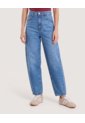 Jean Barrel Denim  Para Mujer Azul Ostu de Ostu