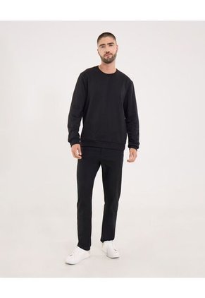 Pantalon Para Hombre Chino Color Negro Marca Ostu #60070244