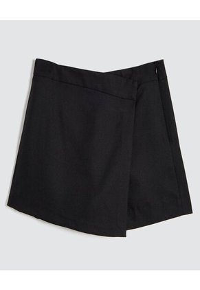 Falda Para Mujer Corto Color Negro Marca Ostu #40140160