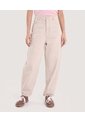 Jean Barrel   Para Mujer Beige Ostu de Ostu