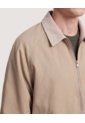 Chaqueta Harrington Essential  Para Hombre Beige Ostu de Ostu