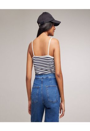 Top Para Mujer Top Color Azul  Marca Ostu #40220265