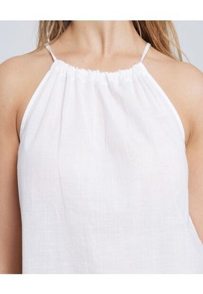 Blusa Para Mujer Manga Sisa Color Crema Marca Ostu #40120977